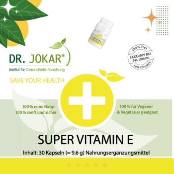 Super Vitamin E Etikett